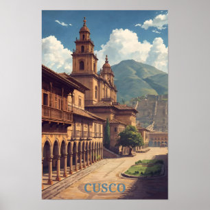 Cusco, Peru Druck Poster