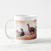 Cusco Peru Lama-Bild Kaffeetasse (Links)