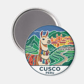 Cusco Peru Magnet (Vorderseite/Rückseite)
