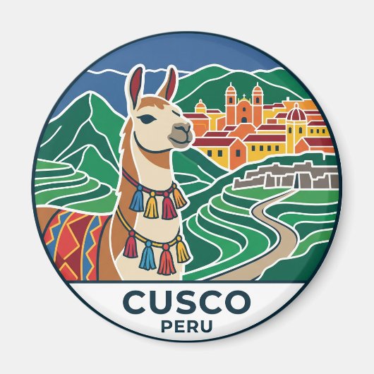 Cusco Peru Magnet (Vorne)