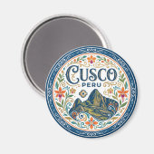 Cusco, Peru Peru Magnet (Vorderseite/Rückseite)
