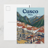 Cusco Peru Postkarte (Vorne/Hinten)