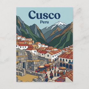 Cusco Peru Postkarte