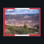 Cusco - Peru Postkarte<br><div class="desc">Eine schöne Aussicht auf Cusco,  Peru.</div>