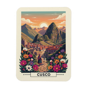 Cusco Peru Reise Magnet