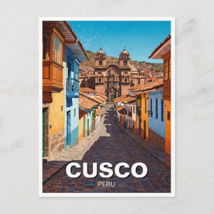 Cusco Peru Reise Postkarte