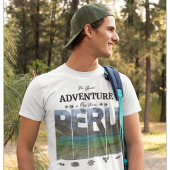 Cusco Peru | Salkantay, See, Inka, Anden, Pfad T-Shirt