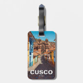 Cusco Peru Travel Gepäckanhänger (Rückseite vertikal)