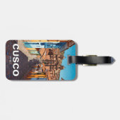 Cusco Peru Travel Gepäckanhänger (Rückseite horizontal)