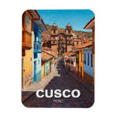 Cusco Peru Travel Magnet (Vertikal)