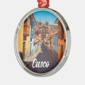 Cusco Peru Travel Ornament Aus Metall (Links)