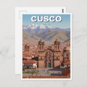 Cusco Peru Travel Postkarte (Vorne/Hinten)