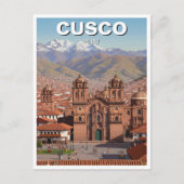 Cusco Peru Travel Postkarte (Vorderseite)