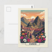 Cusco Peru Travel Postkarte (Vorne/Hinten)