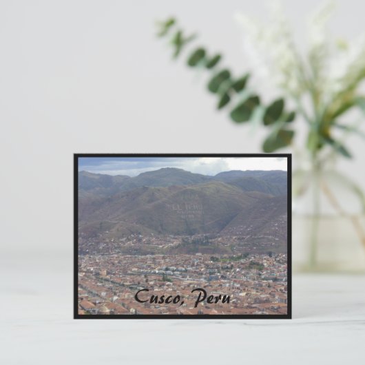 Cusco Postkarte (Stehend Vorderseite)