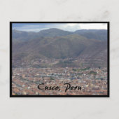 Cusco Postkarte (Vorderseite)