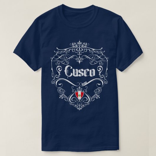 Cusco-Vintages Design 1 T-Shirt (Design vorne)