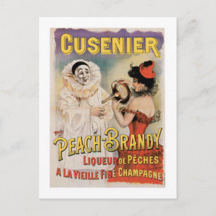 Cusenier Vintage Weinwerbung Kunst Postkarte