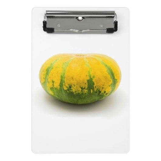 Cushaw-Squash Mini Klemmbrett (Vorderseite)