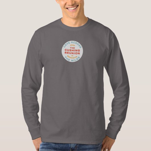 Cushing Circle-Logo T-Shirt (Vorderseite)