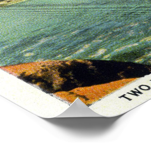 Cushing Island View of White Head Poster (Ecke)