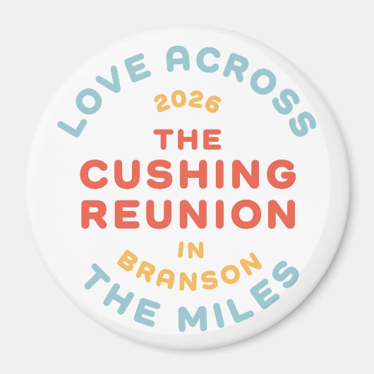 Cushing Reunion Circle-Verriegelung Magnet (Vorne)