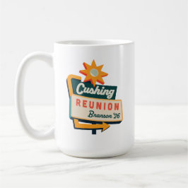 Cushing-Straßenschild Kaffeetasse