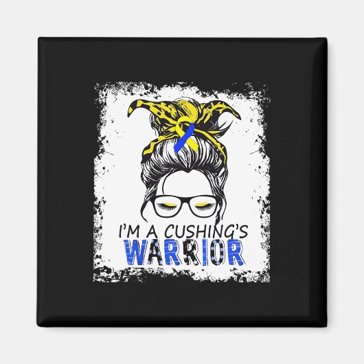 Cushing-Syndrom Warrior Magnet (Vorne)