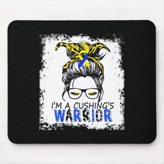 Cushing-Syndrom Warrior Mousepad (Vorne)