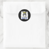 Cushing-Syndrom Warrior Runder Aufkleber (Tasche)