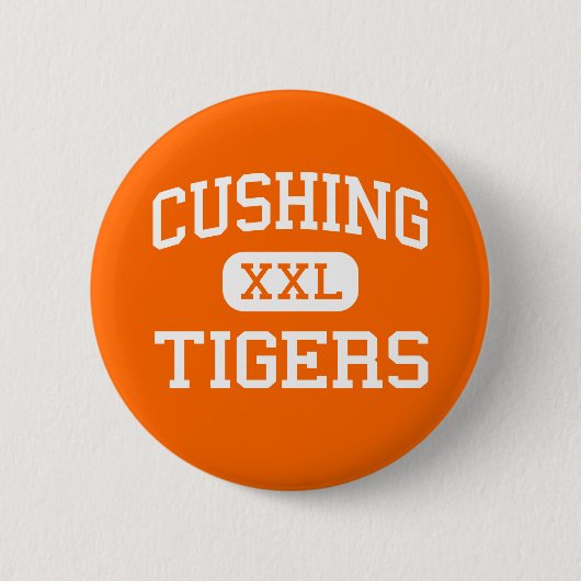Cushing - Tiger - Highschool - Cushing Oklahoma Button (Vorderseite)