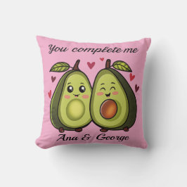 Cushion avocado love kissen