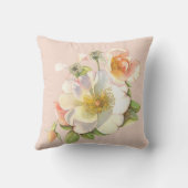 Cushion - Blumenkrebs-Rose Kissen (Rückseite)