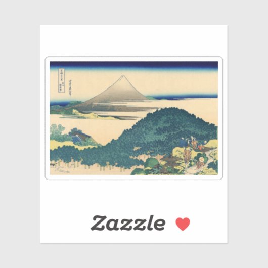 Cushion Pine at Aoyama Aufkleber (Blatt)