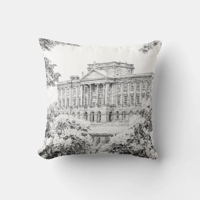 Cushion - "The Grounds at Pemberley" Kissen (Vorderseite)