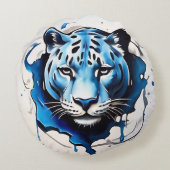 Cushion Throw Jaguar Pillow Rundes Kissen (Rückseite)