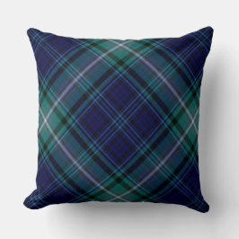 Cushions - Blue & Green Tartan Kissen