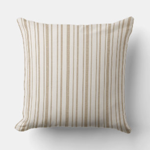 Cushions - Toskana Streifen Beige Kissen