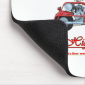 Cushman Hochländer-Roller Mousepad (Ecke)