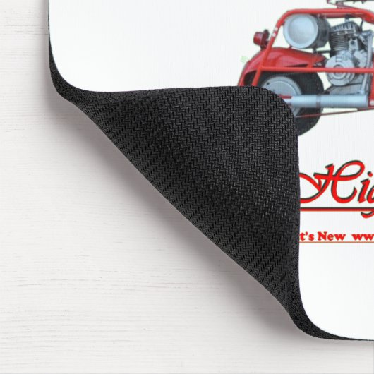 Cushman Hochländer-Roller Mousepad (Ecke)