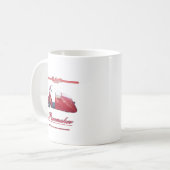 Cushman Schrittmacher Kaffeetasse (Vorderseite Links)