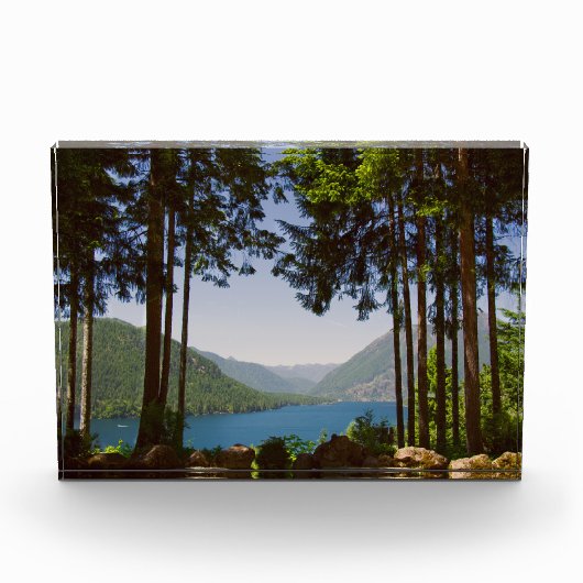 Cushman-See, Washington im Sommer Fotoblock (Vorderseite)
