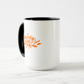 Cusomizable Flaming Lotus Blume Tasse (Vorderseite Links)