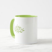 Cusomizable Flaming Lotus Blume Tasse (Vorderseite Links)
