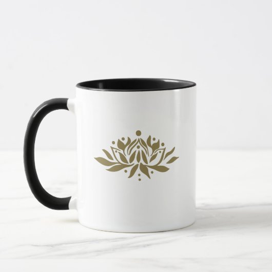 Cusomizierbare Lotus-Blume Tasse (Links)