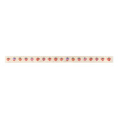 Custard Art Strawberry 1.5" Satin Ribbon Satinband (Vorderseite)