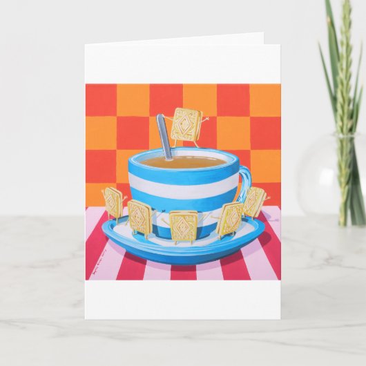 Custard Cream Tea Karte (Vorderseite)