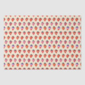 Custard Illustriert Strawberry Seidenpapier (Vorderseite)