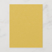 Custard YELLOW with fine Glitter Postkarte (Vorderseite)