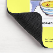 Custards Letzter Flan Lustiger Cartoon-Mauspad Mousepad (Ecke)